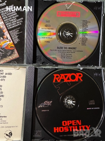 Razor - Dismember - Brutal Truth - Entombed - Alchemist , снимка 5 - CD дискове - 52392764