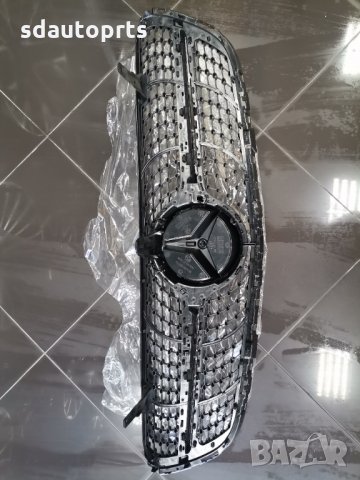 Нова AMG Централна Решетка Mercedes GLC X253 Coupe Черна Мерцедес, снимка 5 - Части - 35837397