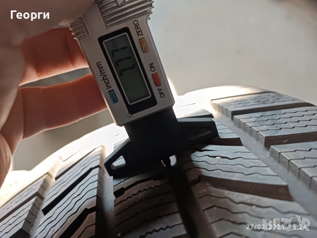 2бр. зимни гуми 255/40/21 Continental