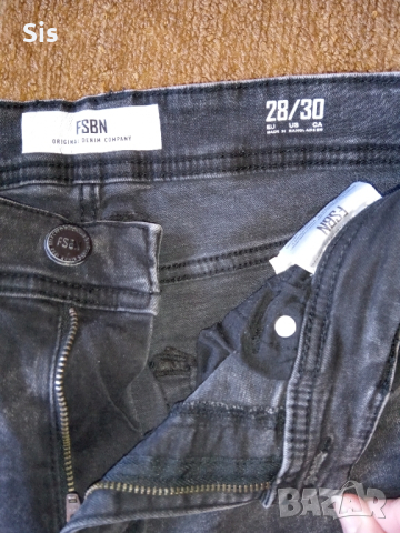Мъжки маркови дънки FSBN размер 28-30, снимка 1 - Дънки - 44924996