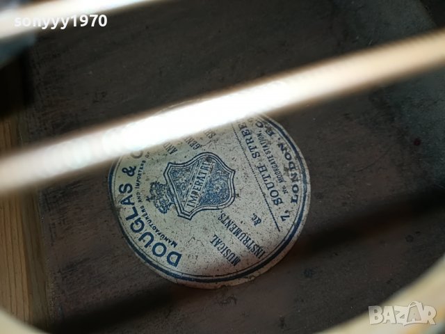 поръчана!!!LONDON ENGLAND-АВТЕНТИЧНА КИТАРА 2011220837M, снимка 9 - Антикварни и старинни предмети - 38730454