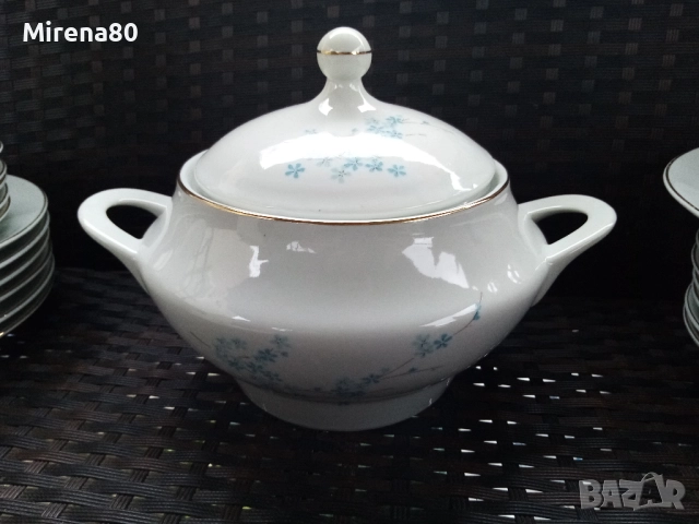 Български сервиз за хранене - 25 части - нов ! , снимка 4 - Сервизи - 52626127