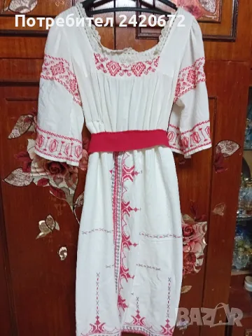 дълга риза за носия, снимка 2 - Антикварни и старинни предмети - 48633500