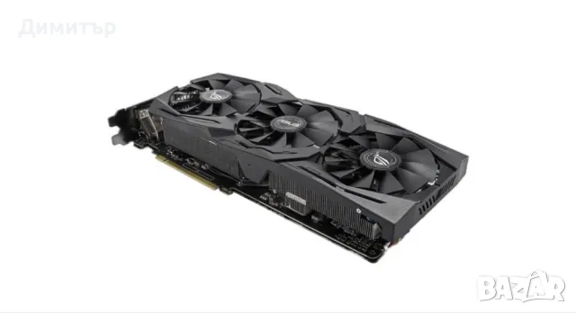 Геймърска Видео Карта ASUS STRIX GeForce GTX 1070 Ti A8G GAMING, снимка 2 - Видеокарти - 56198969