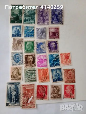 Италия марки 1954 г , снимка 1