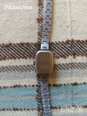 стар механичен часовник Луч, снимка 4 - Дамски - 53149858