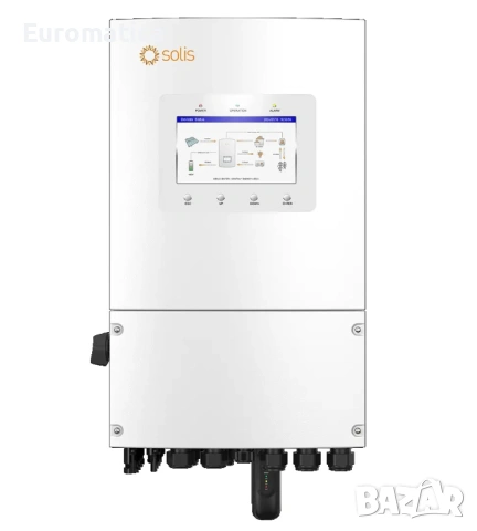 Монофазен хибриден инвертор Solis 8 kW S6-EH1P8K-L-PLUS - Low voltage