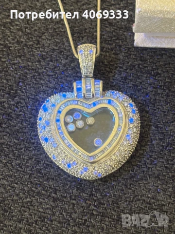 Дамско колие 18карата бяло злато с 220бр естествени Диаманта, снимка 5 - Колиета, медальони, синджири - 51046701