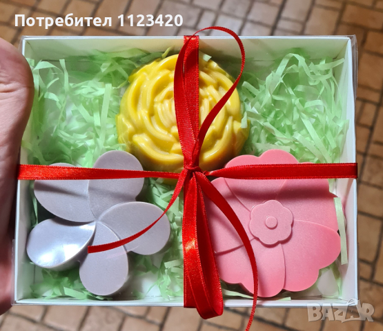 Ароматни глицелинови сапунчета, снимка 7 - Подаръци за жени - 44589694