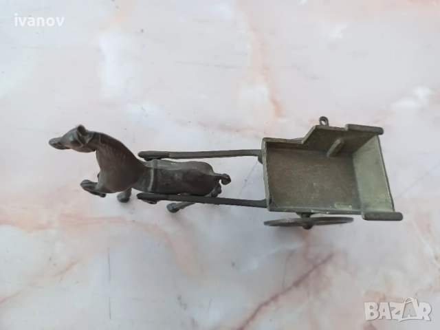 Бронзова колесница, снимка 3 - Колекции - 51724640