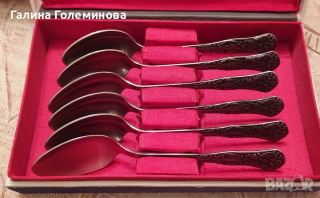 Лъжички за кафе, снимка 2 - Прибори за хранене, готвене и сервиране - 53105738