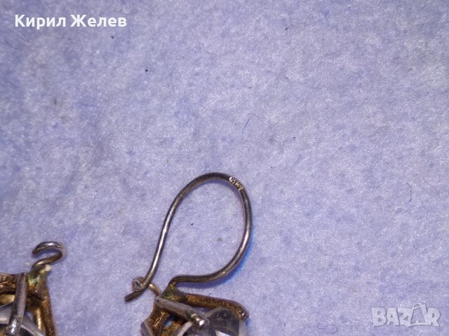 СКЪПОЦЕННИ СРЕБЪРНИ - От КОМПЛЕКТ - МЕДАЛЬОН и ОБЕЦА / СРЕБРО 925 с ФАСЕТИРАНИ ГОЛЕМИ ЦИРКОНИ 38595, снимка 10 - Бижутерийни комплекти - 41637951