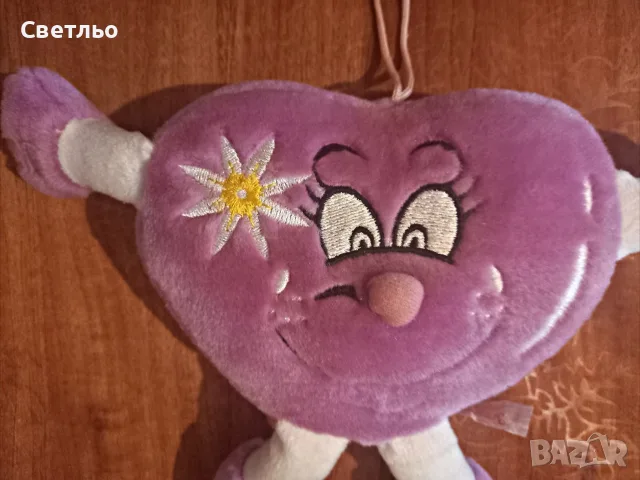 Плюшена играчка Сърце говорещо, снимка 2 - Плюшени играчки - 55767693