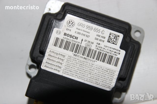 Централа airbag Seat Ibiza IV (2008-2012г.) 6R0959655C / 6R0 959 655 C / 0285010527 / 0 285 010 527, снимка 2 - Части - 40458773