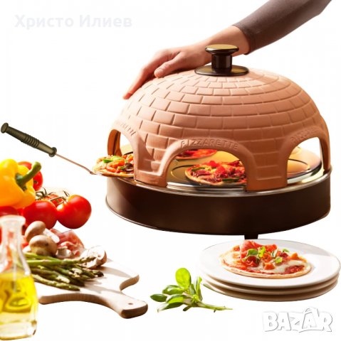 Фурна за пица Emerio Електрическа пещ за пица PIZZARETTE, снимка 2 - Печки, фурни - 39747376