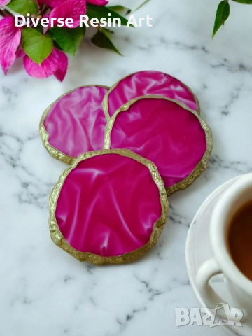 Подложки за чаши от епоксидна смола