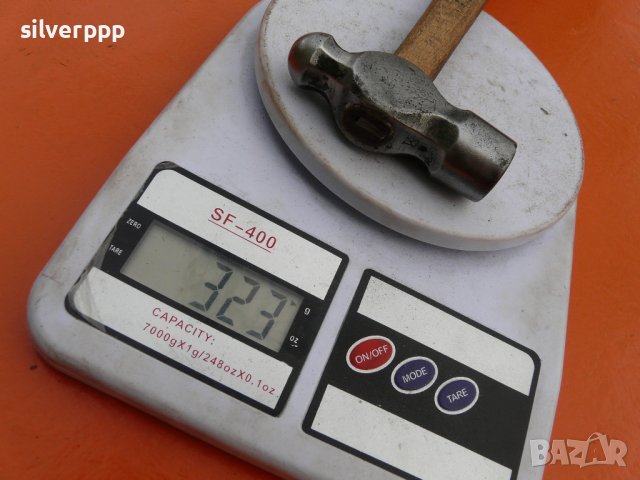  Стар шведски тенекеджийски чук - 169 , снимка 7 - Други инструменти - 38988244