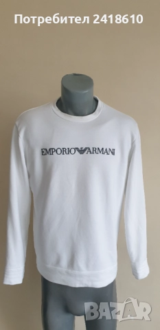 Emporio Armani Essentials Mens Size S  ОРИГИНАЛ! Мъжкa Блузa!, снимка 9 - Блузи - 52789402