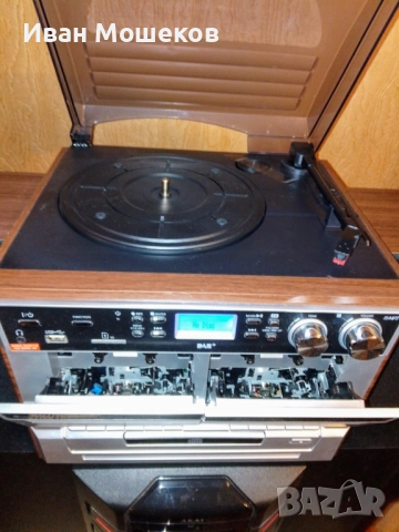 Аудиосистема с грамофон SOUNDMASTER MCD5550 - ЧИСТО НОВА !, снимка 5 - Аудиосистеми - 52166622