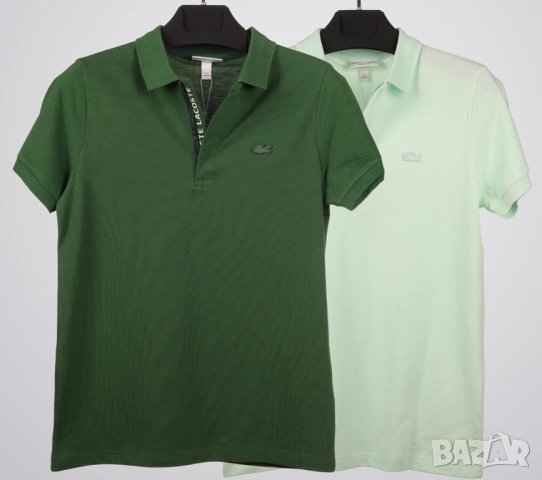 Lacoste мъжка тениска с яка КОД 107, снимка 9 - Тениски - 40295764