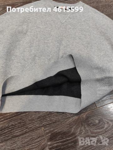 Сива блузка, снимка 4 - Блузи с дълъг ръкав и пуловери - 53650238