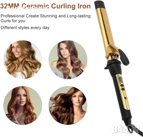 Професионална маша за коса  с LCD дисплеи, снимка 4 - Маши за коса - 49620065