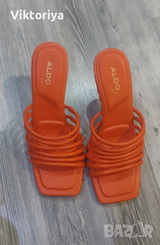 Дамскй сандали на висок ток, снимка 5 - Сандали - 51240297