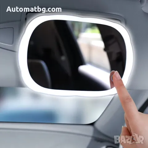 Led Огледало Automat, За сенник, USB, 18,4x12,2x3,6см , снимка 2 - Аксесоари и консумативи - 49484979