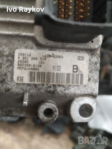 Компютър Двигател 1.6 16V за Alfa Romeo 147 , 0261206714 , me731ha003  , снимка 4 - Части - 53669614