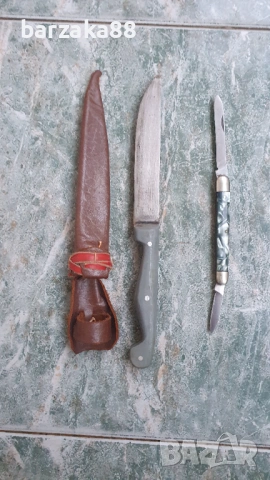 Стар Български Нож Ножове 2 броя