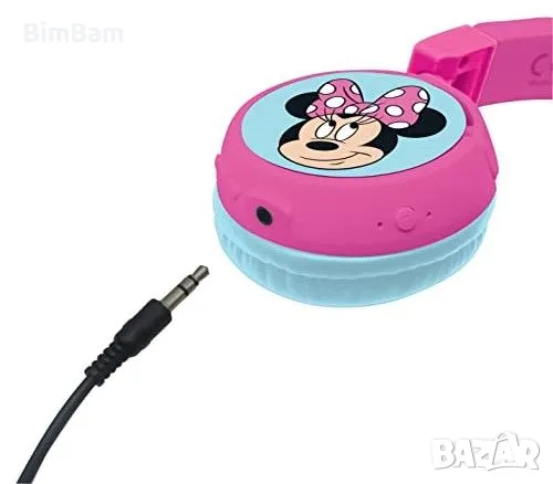 Оригинални безжични детски слушалки - Minnie - Мини Маус / Lexibook /Disney Junior, снимка 5 - Други - 48912652