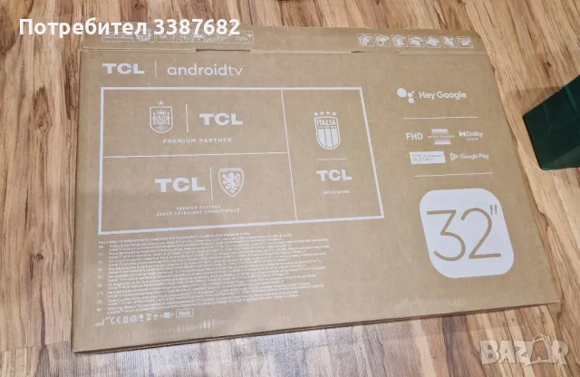 TCL 32 Full HD Android, снимка 5 - Телевизори - 50150608