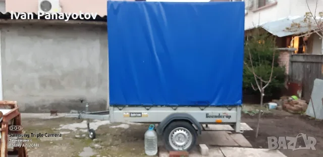 Покрито ремарке за продан, снимка 3 - Ремаркета - 55967944