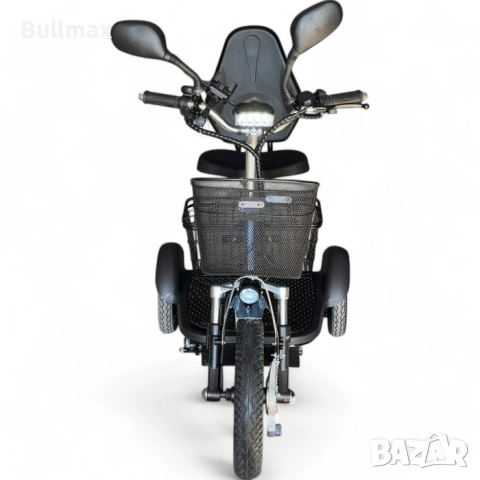  Електрическа триколка Fullmax H1 Traffic 750W, 48V/12Ah, Предно Предаване, Подсилена, 3 скорости, снимка 8 - Инвалидни скутери - 52569932