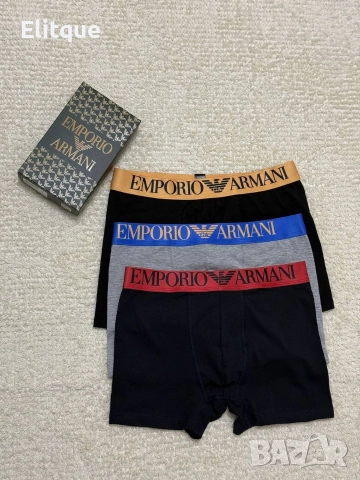 боксерки в кутия lacoste Gucci Calvin Klein Burberry hugo boss emporio armani dsquared2 , снимка 7 - Бельо - 52907781