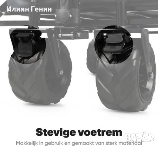 Сгъваема количка с подвижен покрив, снимка 6 - Къмпинг мебели - 51529620