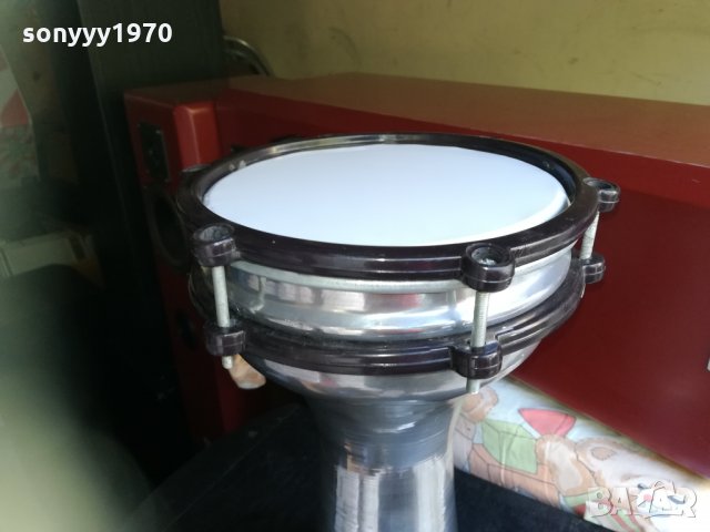 тарамбука-инокс нова 30х20см-внос сирия 0509211955, снимка 2 - Ударни инструменти - 34034578