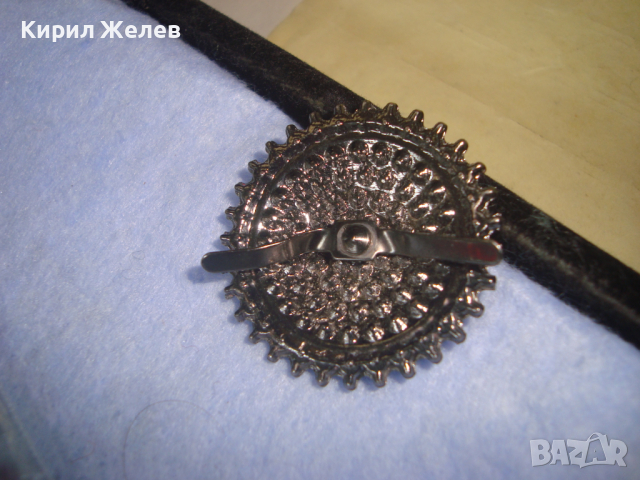 СРЕБРИСТА МЕТАЛНА АРТ АПЛИКАЦИЯ ОБСИПАНА с КРИСТАЛЧЕТА за УКРАСА БИЖУ 71101, снимка 4 - Други - 36224316