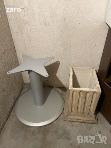 Масивна кръгла маса за беседка, помещение, снимка 5 - Маси - 52612469