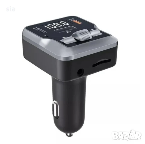 Трансмитер за музика, Bluetooth, fm предавател за кола, mp3 плейър, радио, снимка 5 - Аксесоари и консумативи - 51213439
