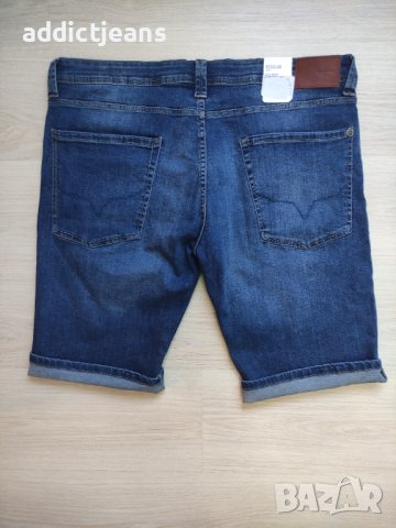 Мъжки къси дънки Pepe Jeans размер 40, снимка 5 - Къси панталони - 41619576