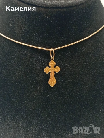 Руско злато , снимка 2 - Колиета, медальони, синджири - 53743749