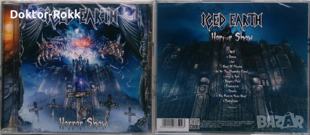 Iced Earth – оригинални дискове, снимка 3 - CD дискове - 44684047