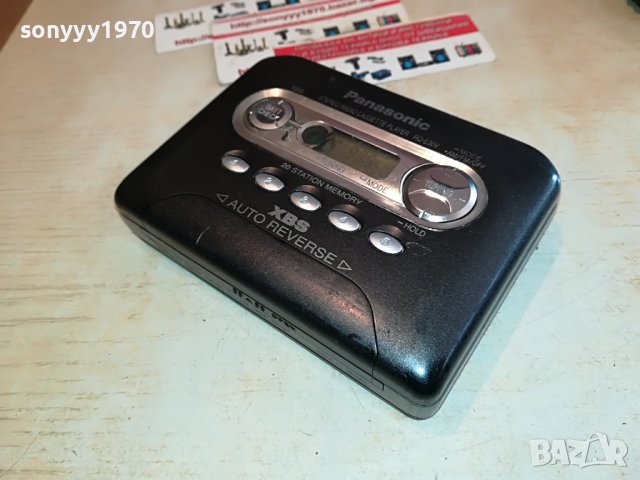 PANASONIC RQ-E30V WALKAN REVERSE DECK/RADIO 0811221132, снимка 17 - Радиокасетофони, транзистори - 38599880