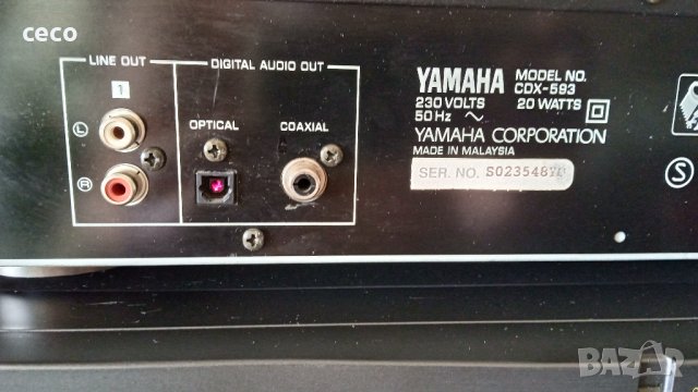 Yamaha cdx-593 pro-bit, снимка 4 - Аудиосистеми - 41633613