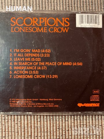 SCORPIONS , снимка 4 - CD дискове - 39607959