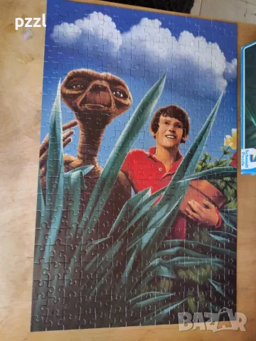 Пъзел "Извънземното E.T. ” Schmidt 1982г. 280 части , снимка 2 - Пъзели - 56077349
