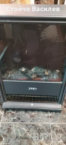 Електрическа печка тип камина , снимка 2 - Отоплителни печки - 47991889