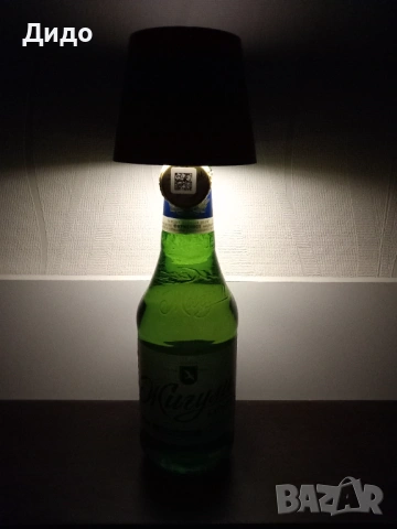 Сензорна LED лампа за бутилка с акумулаторна батерия., снимка 4 - Лед осветление - 53777962