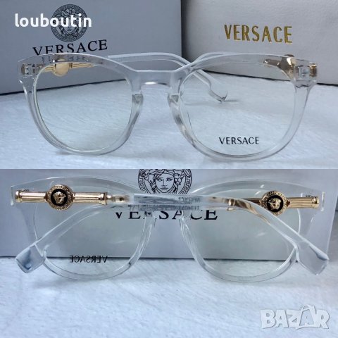 Versace диоптрични рамки.прозрачни слънчеви,очила за компютър, снимка 2 - Слънчеви и диоптрични очила - 41938020